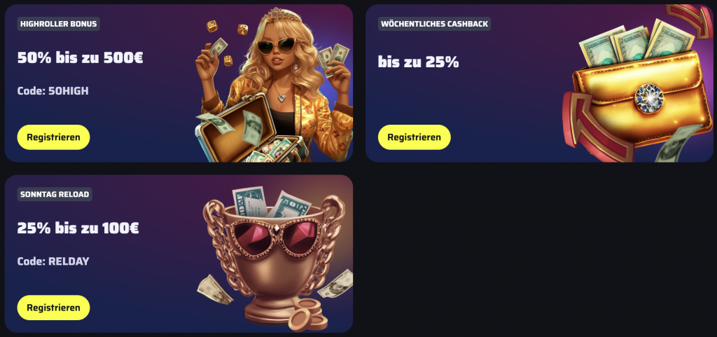 BDM Bet:Aktionen