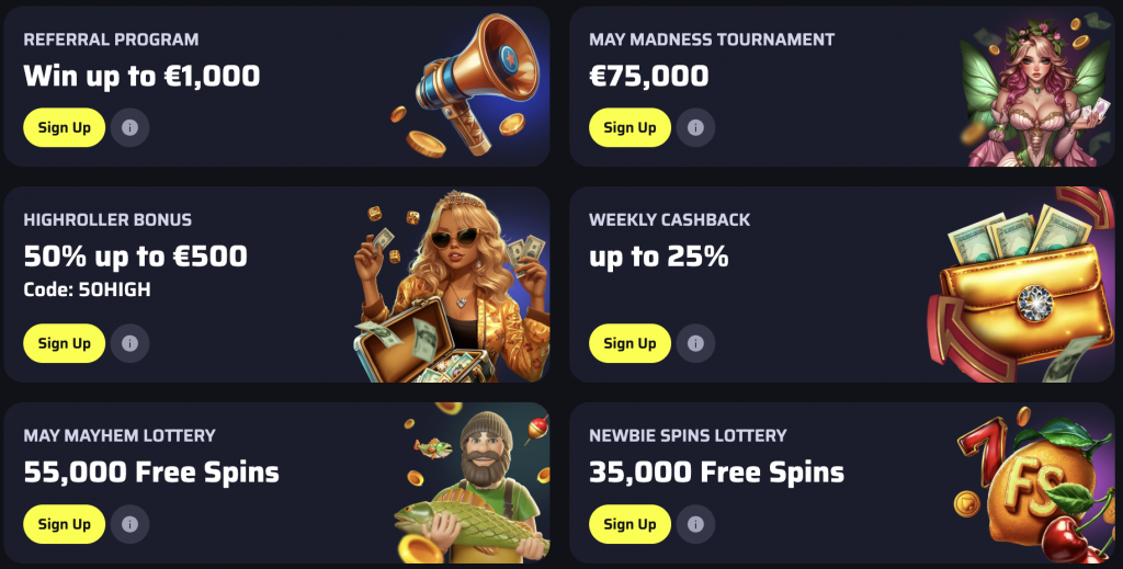 BDM Bet: Promotions