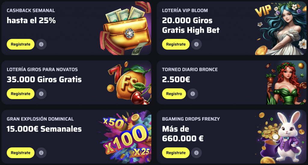 BDM Bet: Bonos