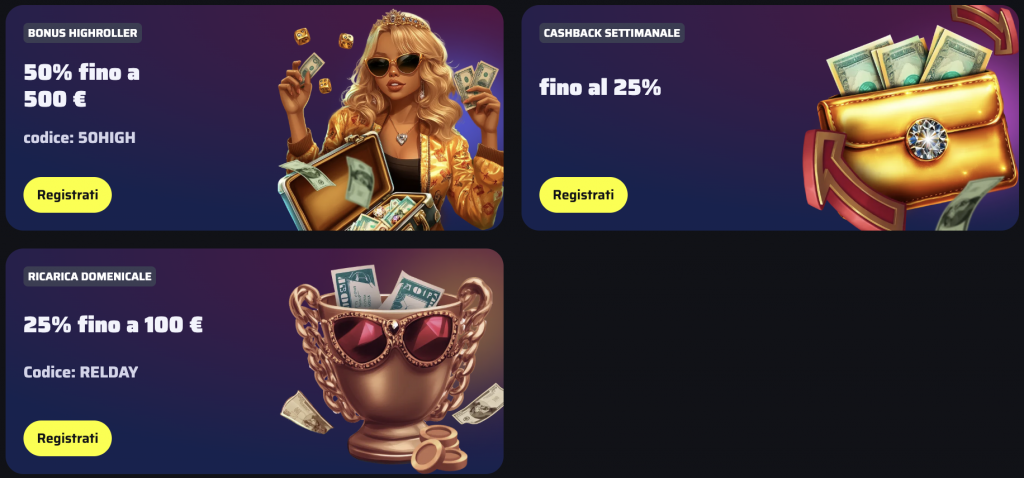 BDM Bet: Promozioni