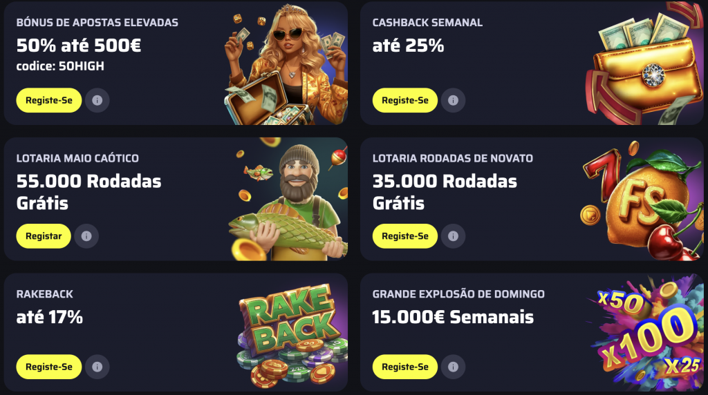 BDM Bet: Bônus